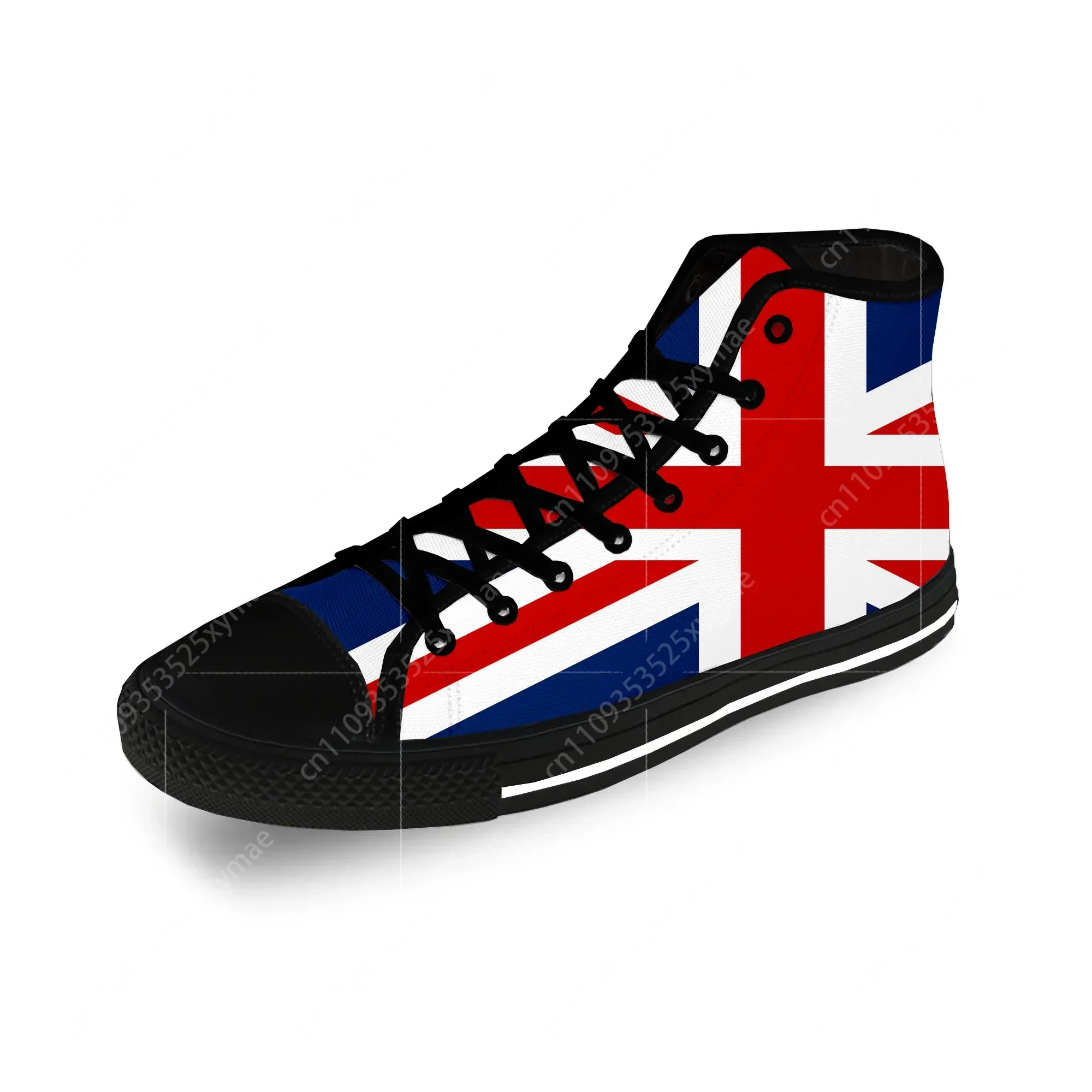 Men Shoes Uk - Britische Flagge Union Jack Lässige Stoff-Mode