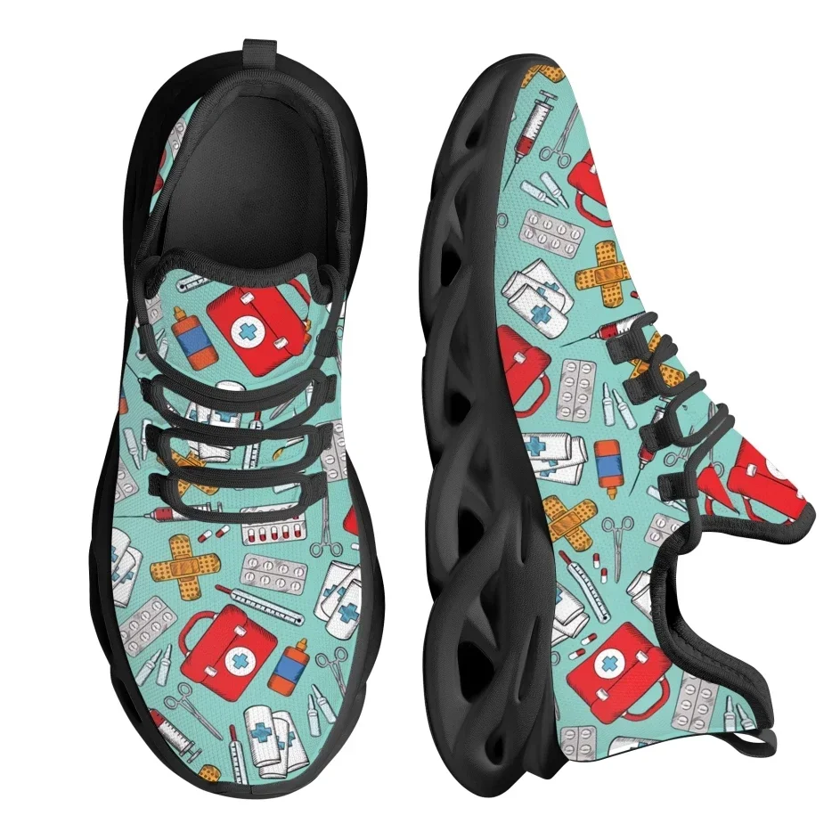 Men Shoes Red - Maßgefertigte Rote Medizinbox-Design Outdoor-Schuhe Damen-Laufschuhe Leichte