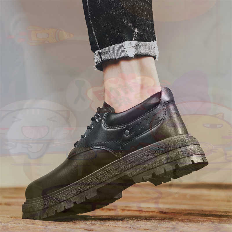 Men Shoes Name - Dunkles Naturleder, modische Turnschuhe, Tennis-Herren-Turnschuhe, modische