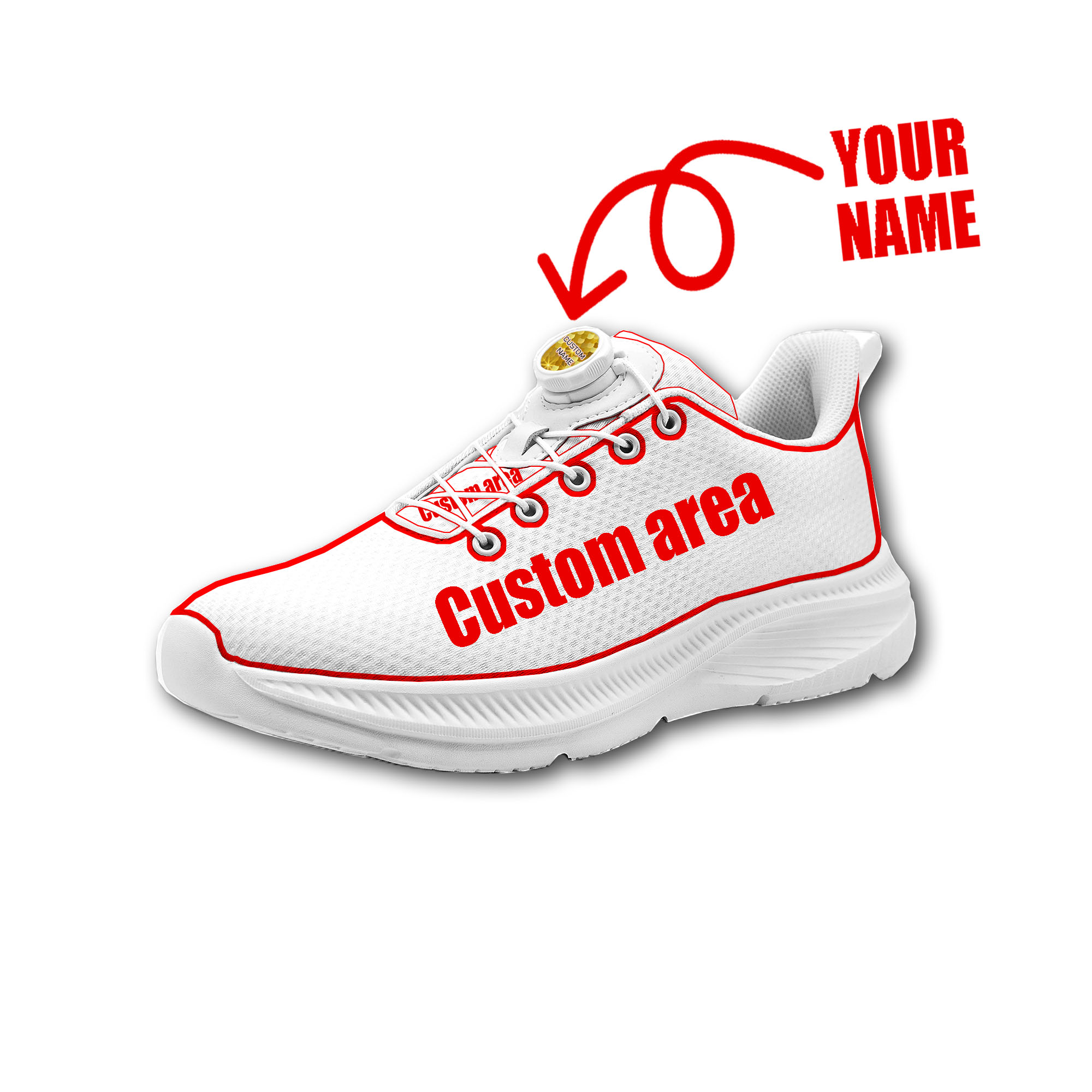 Men Shoes Name - Maßgefertigte Wanderschuhe für Herren und Damen