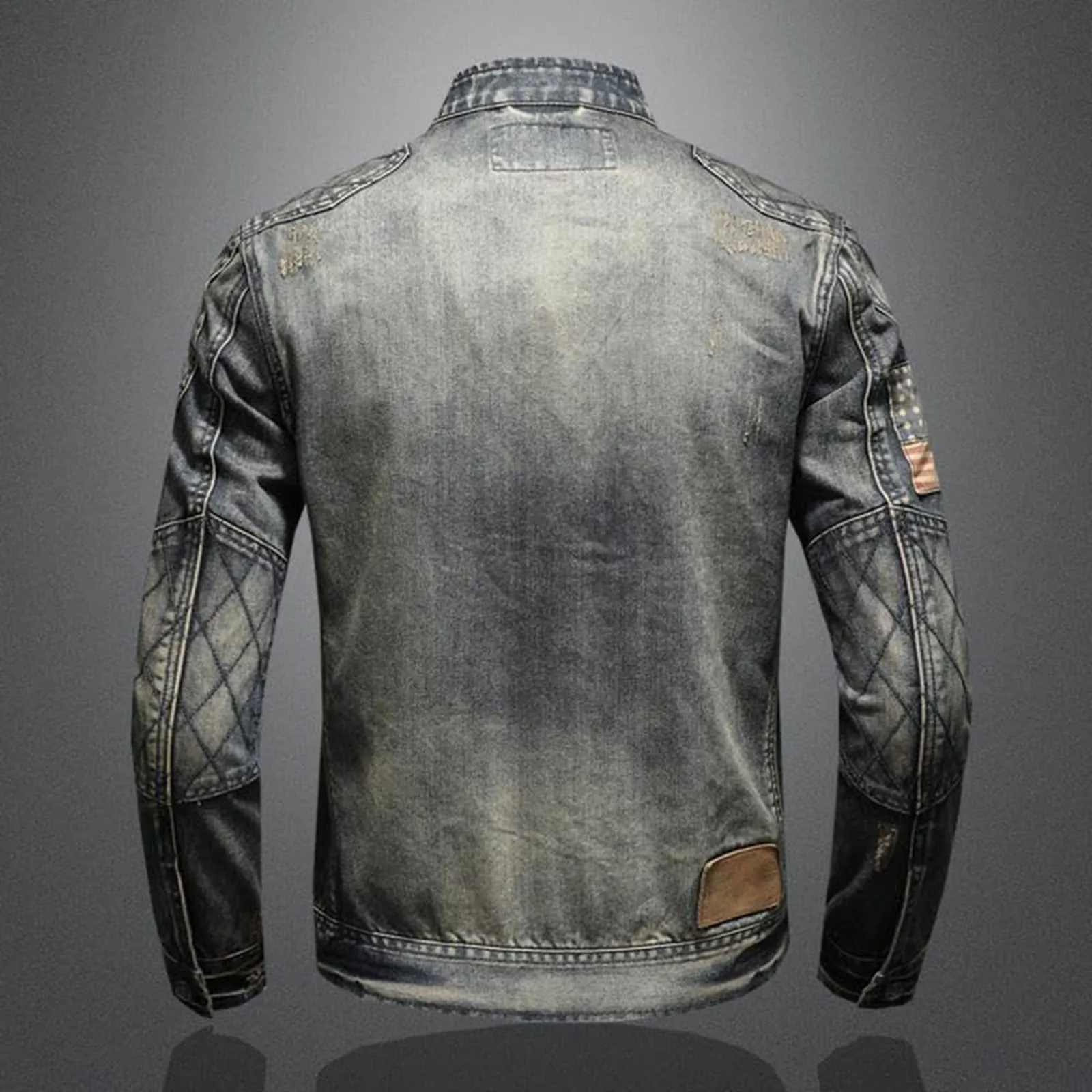 Vintage-Jeansjacke mit Reißver – Men'S Shoes For Jeans Bewertung und Preis