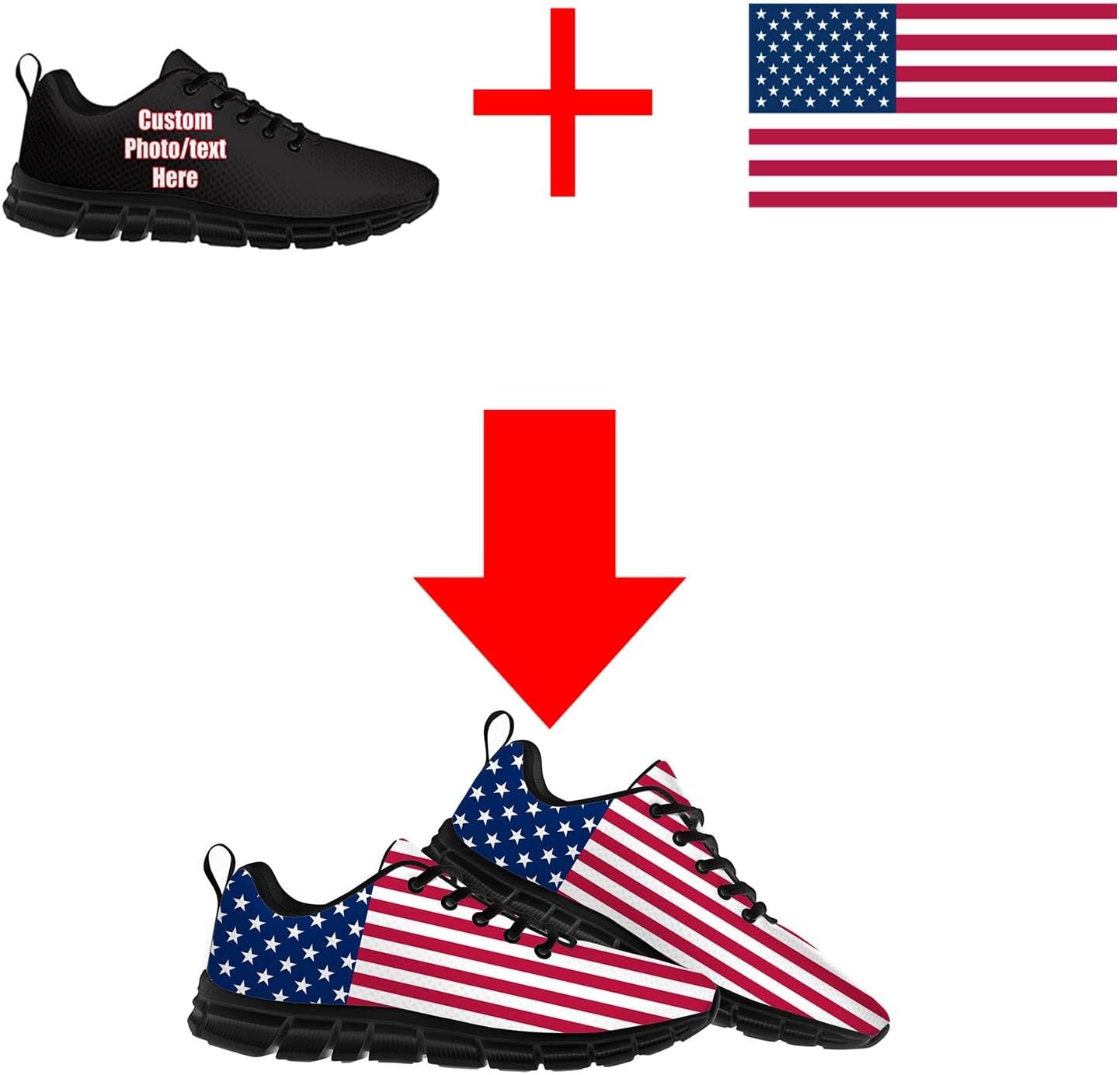 Benutzerdefinierte Sneakers He – Men Shoes Name Bewertung und Preis