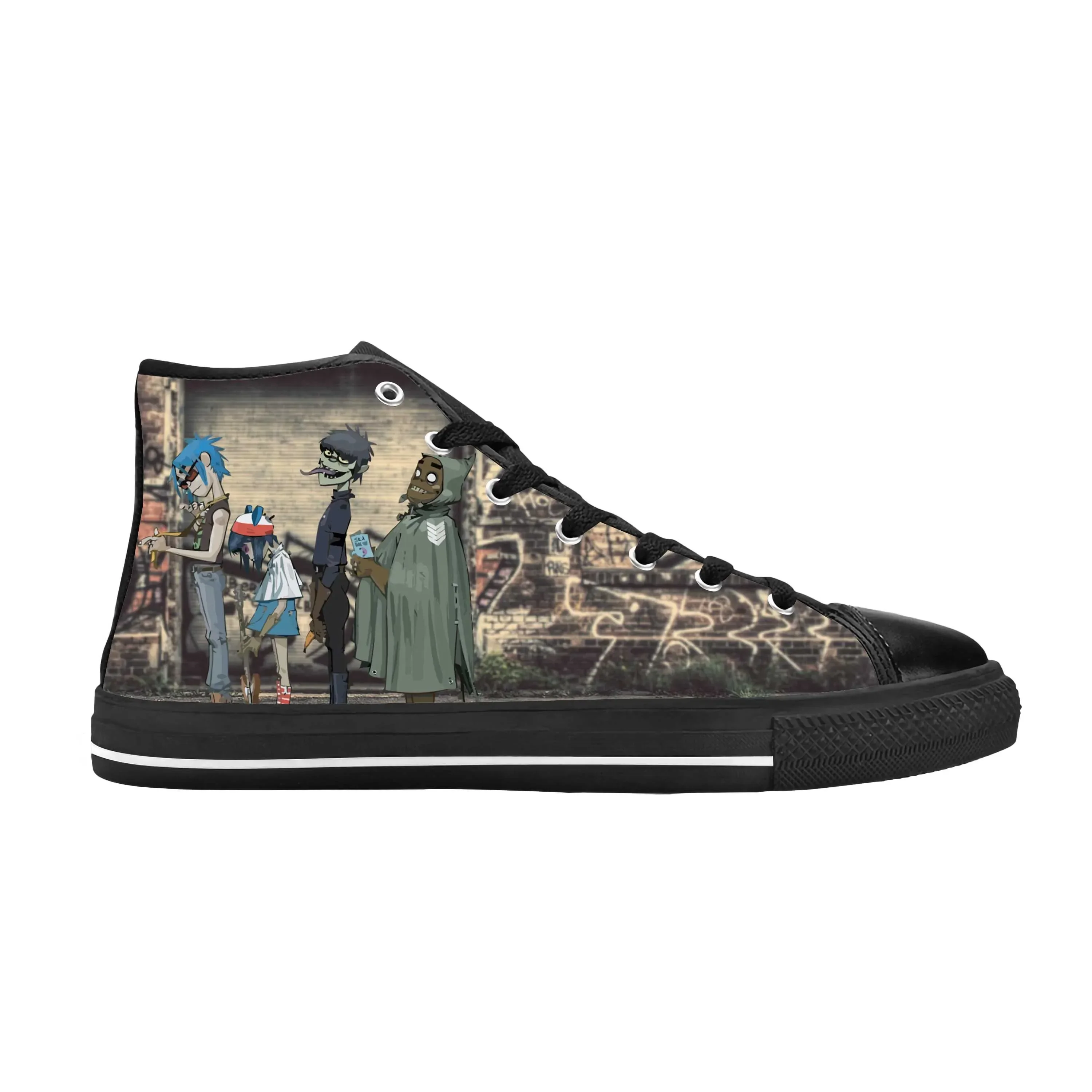 Gorillaz UK Rock Band Hip-Hop  – Men Shoes Uk Bewertung und Preis