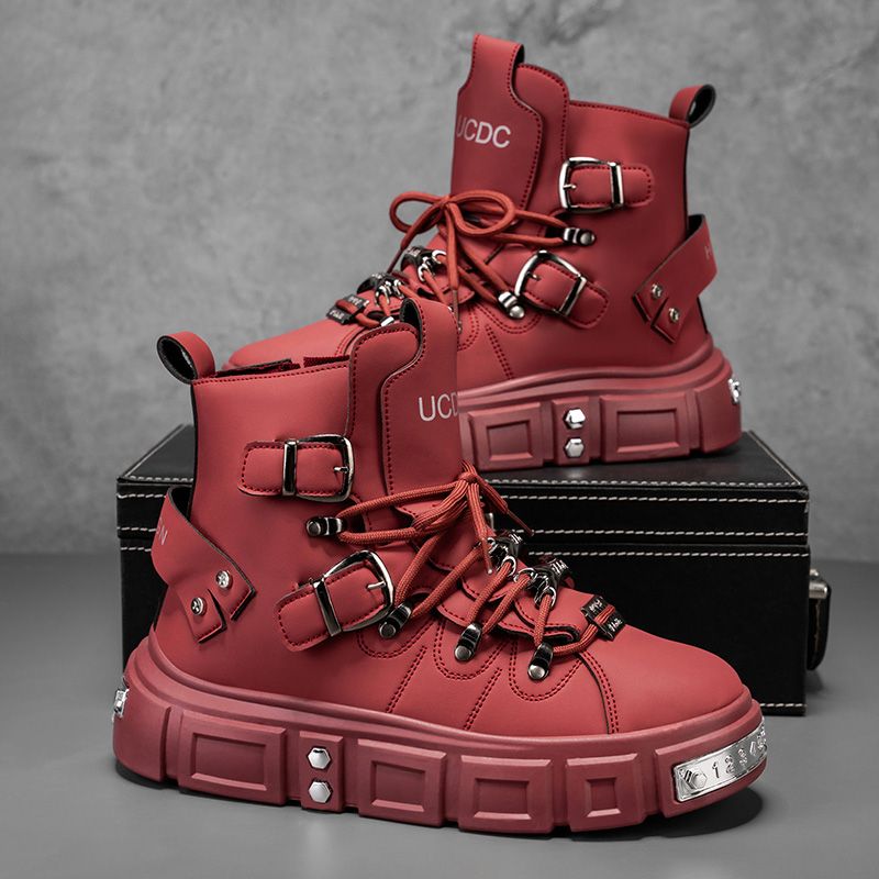 Original Marke Stiefel für Man – Men Shoes Red Bewertung und Preis