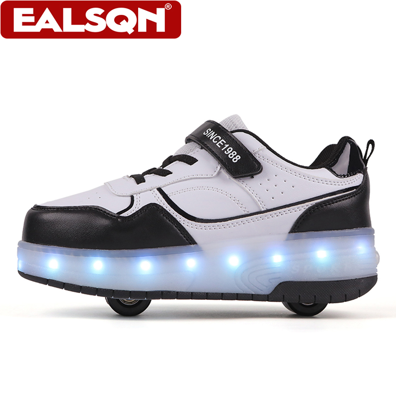 Neue LED-Leucht-Rollschuhe für – Men'S Shoes For Running Bewertung und Preis