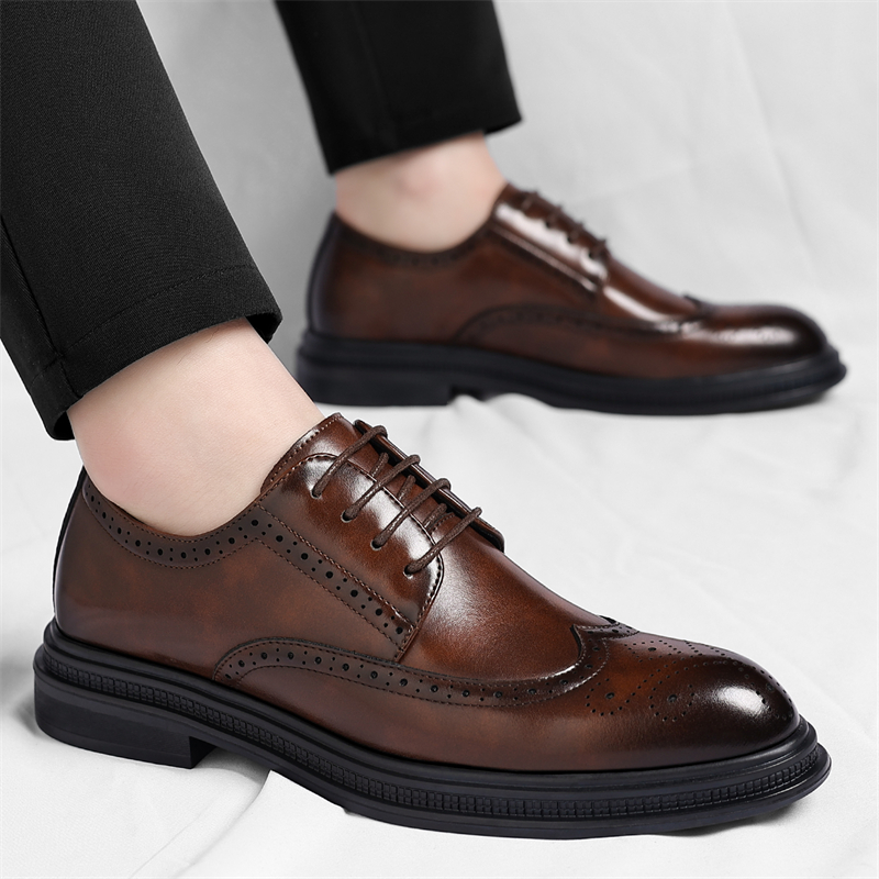 Herren Brogue Lederschuhe Modi – Men Shoes Uk Bewertung und Preis
